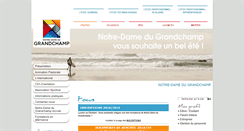Desktop Screenshot of nd-grandchamp.fr